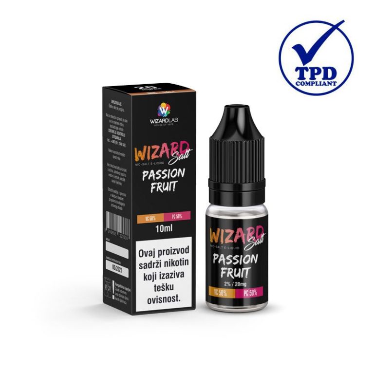 Wizardlab nic salt passion fruit 10ml