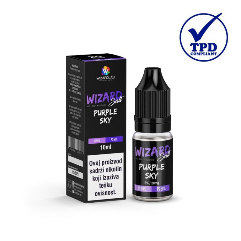 Wizardlab nic salt Purple sky 10ml