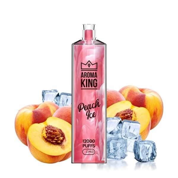 aroma king gem 12000 peach ice