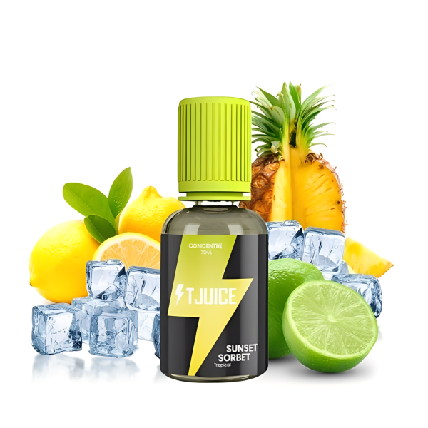 t juice sunset sorbet