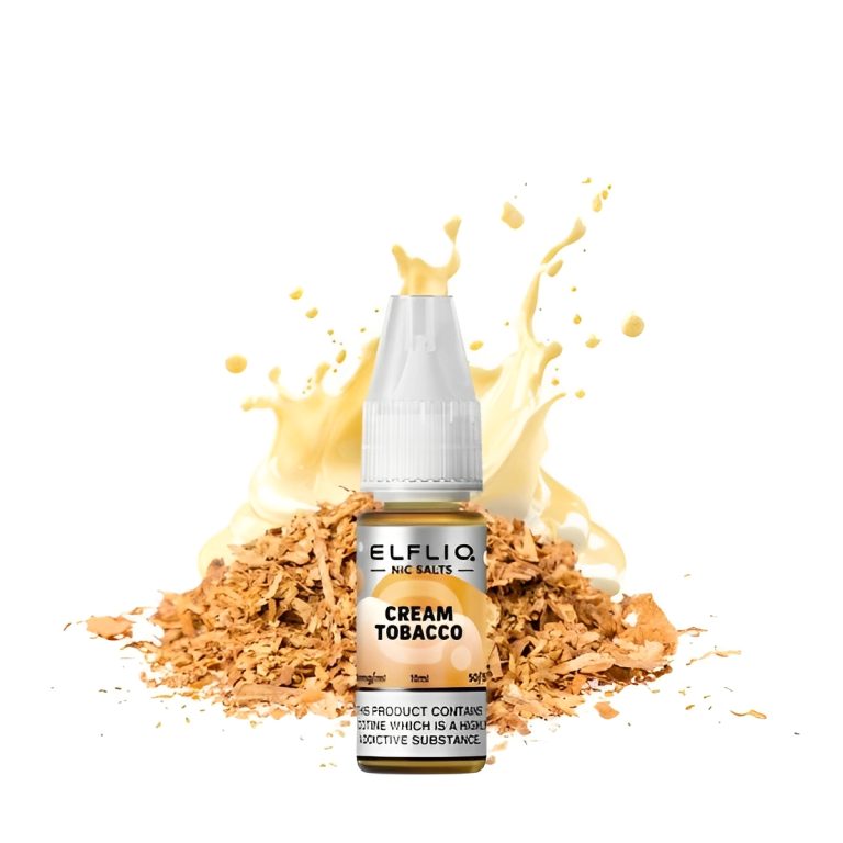 elfbar elfliq cream tobacco